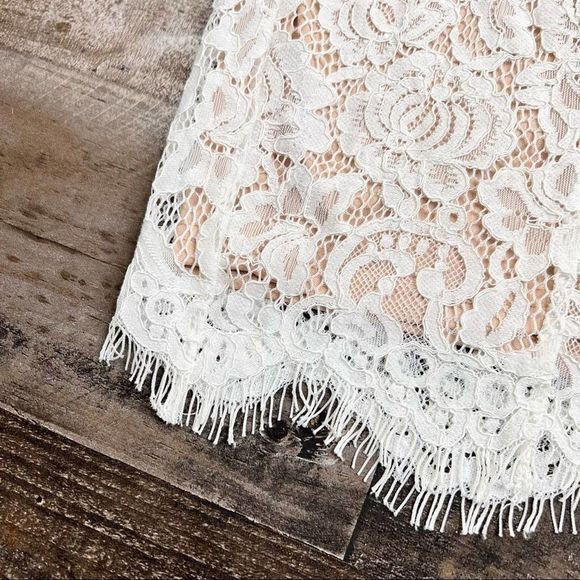 LULU'S Corita White Lace Sleeveless Midi Dress XL - Picture 8 of 16